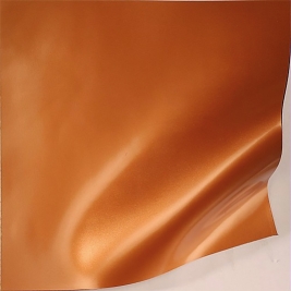 Satin-finish patent leather